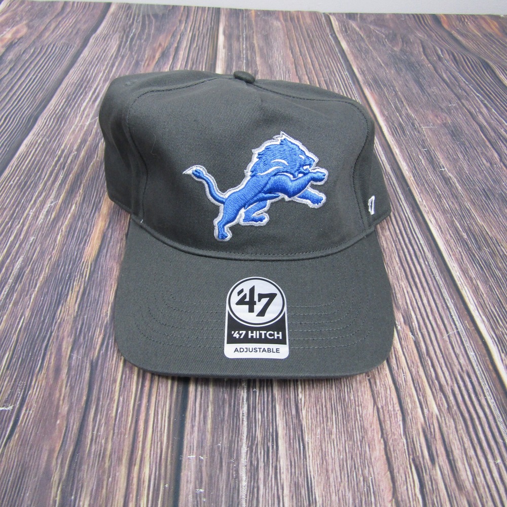 47 Hitch Detroit Lions Snap Back Hat NFL Football NEW Gray